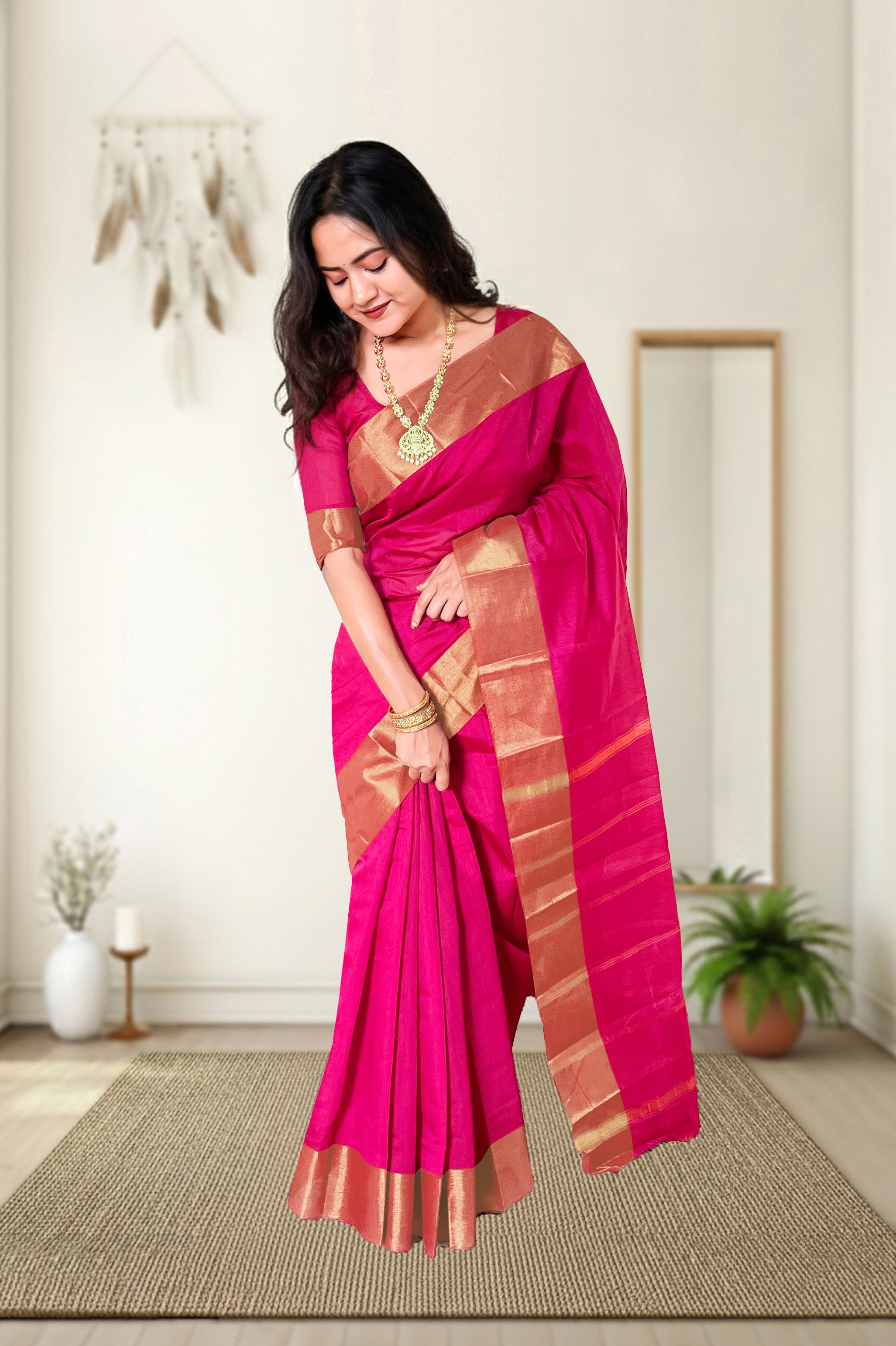 Kotta Plain Saree