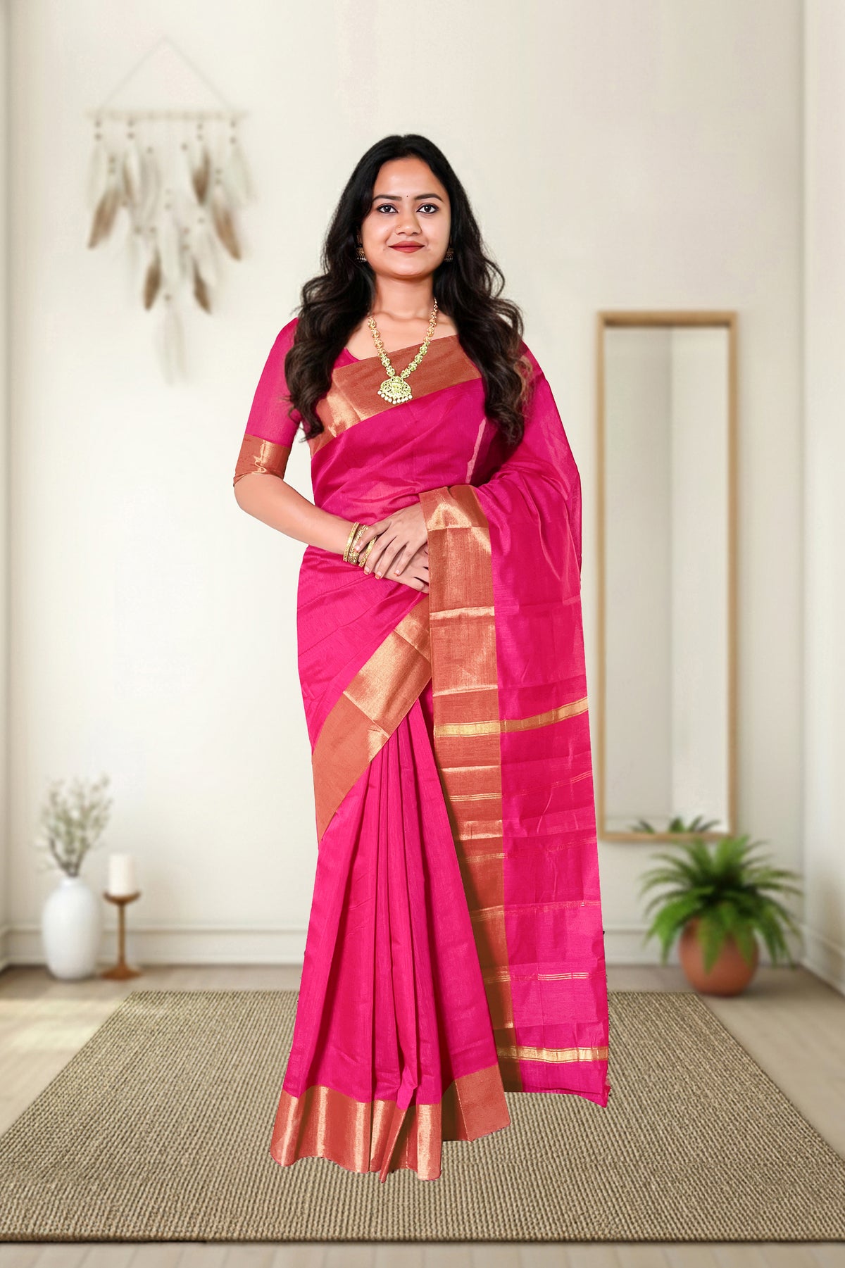 Kotta Plain Saree