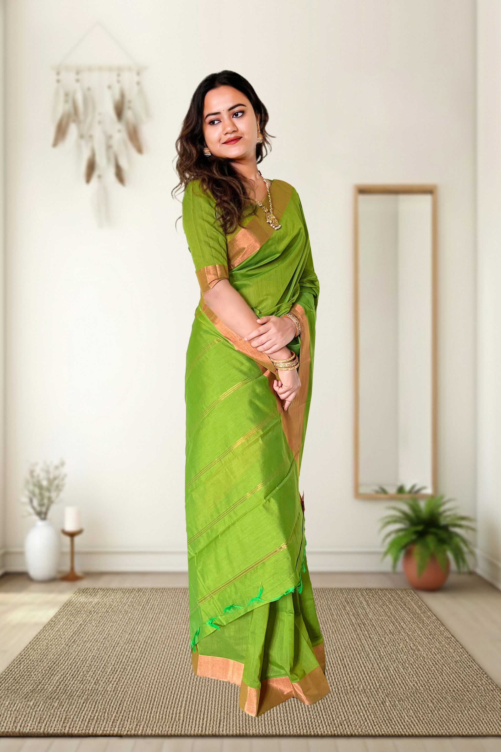 Kotta Plain Saree