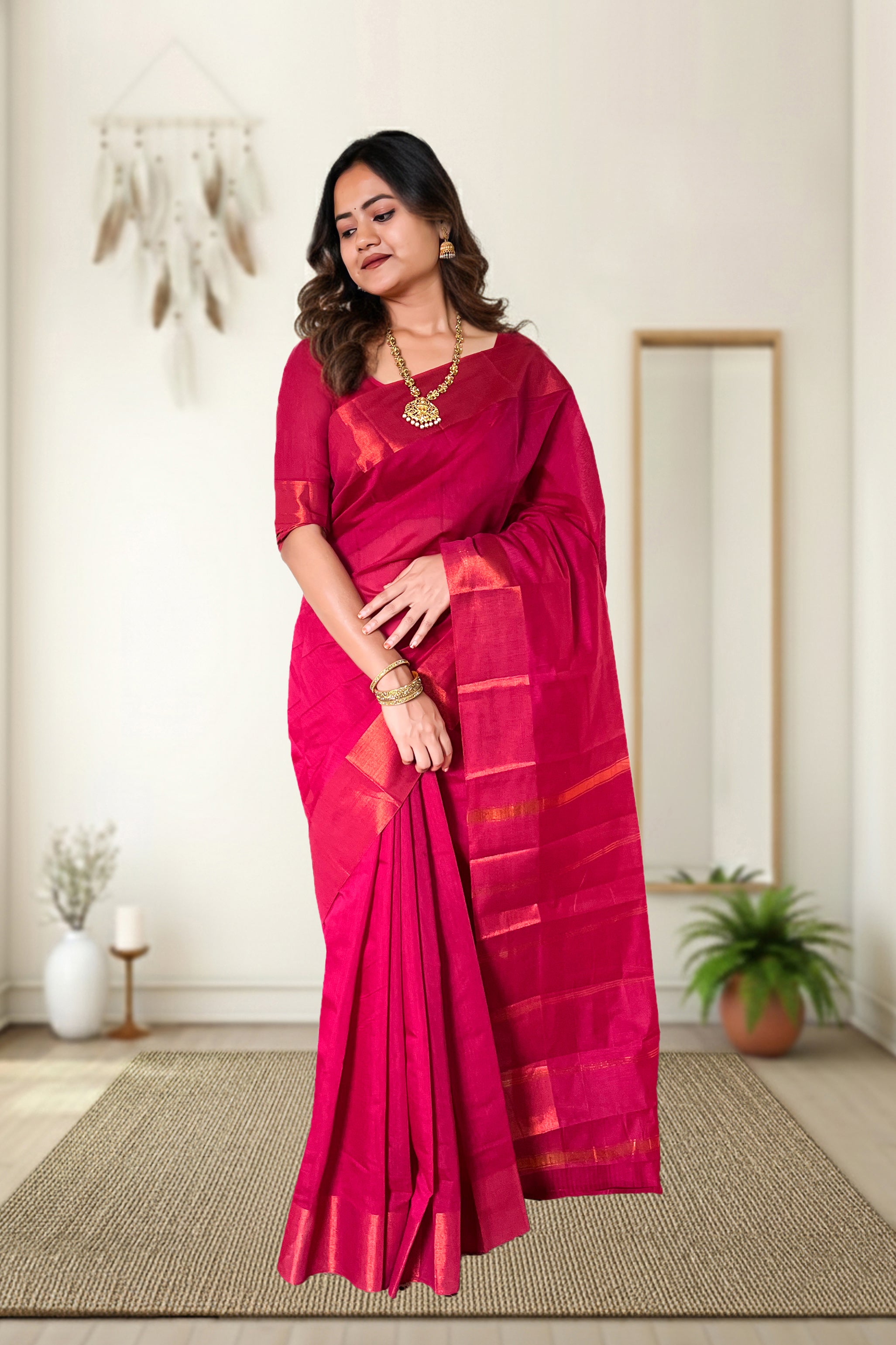 Kotta Plain Saree