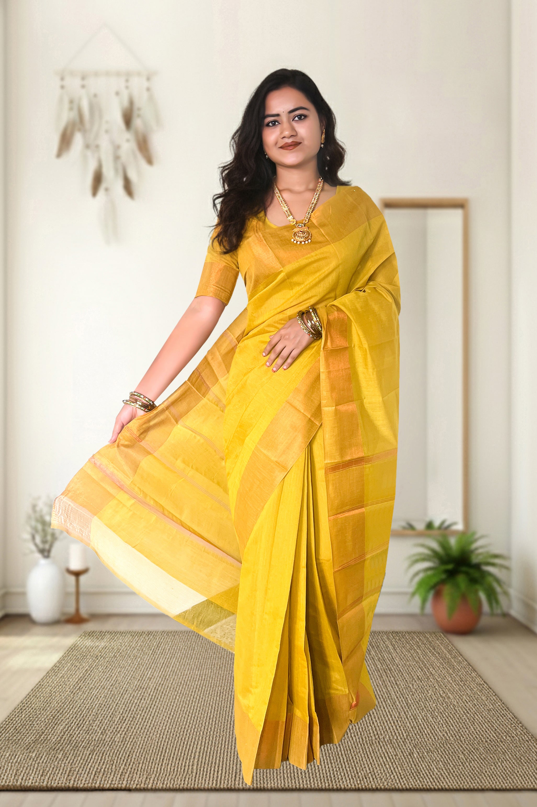 Kotta Plain Saree