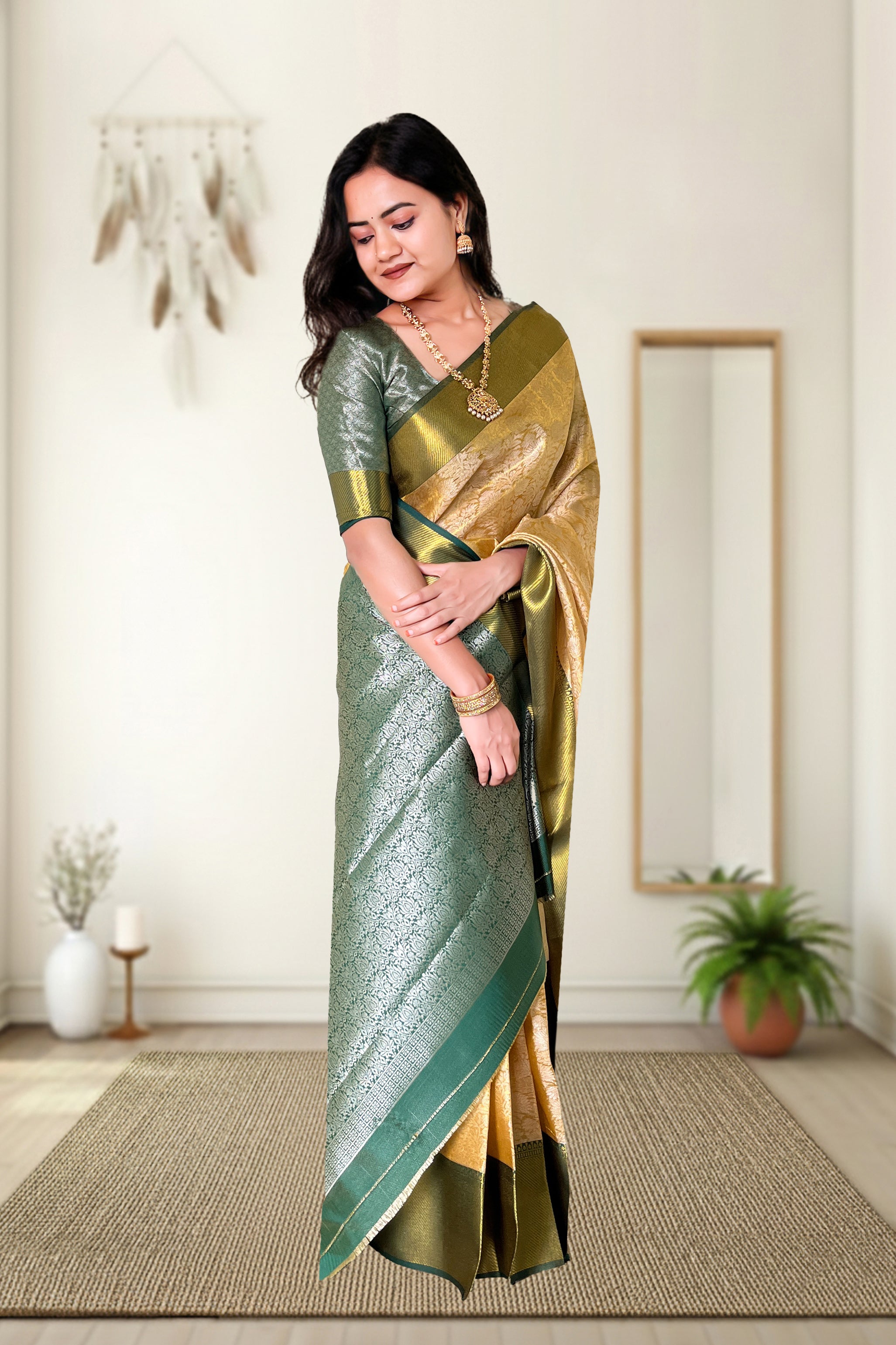 NITA AMBANI'S MAM INSPIRED TISSUE SILK SAREES