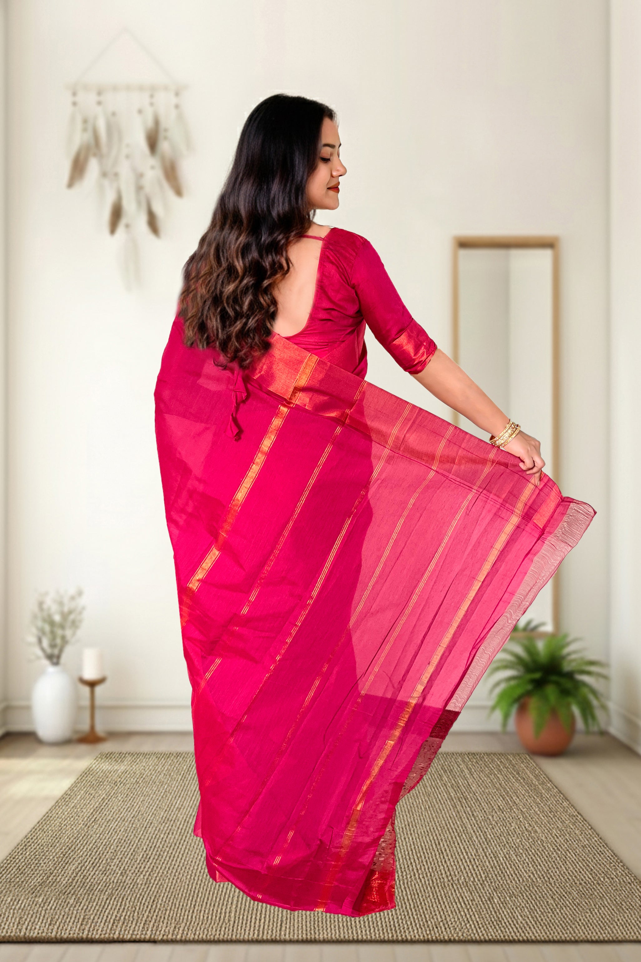 Kotta Plain Saree