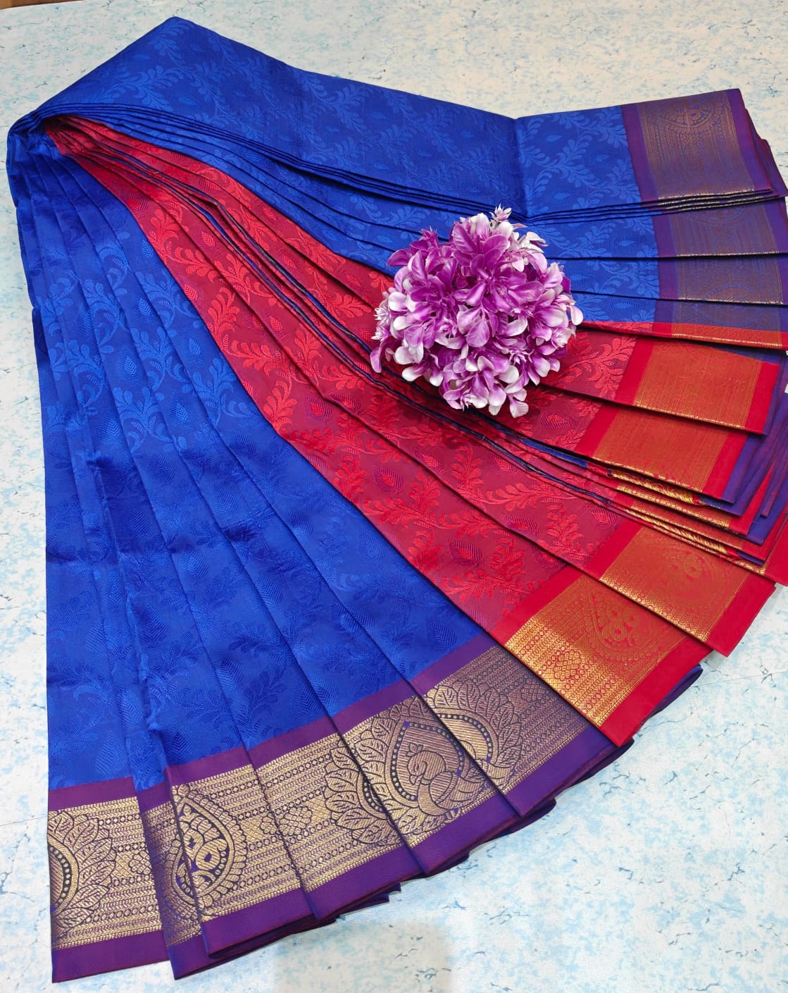 Poonthamil Pattu Saree PTP018