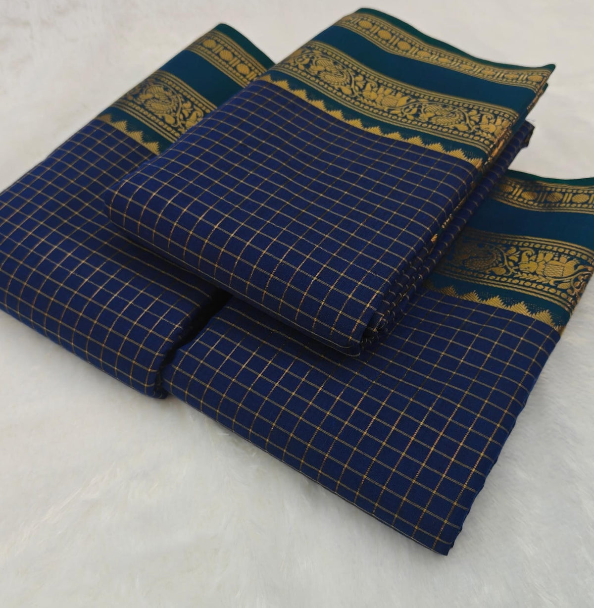 Kanchi Checked Cotton KCCS5