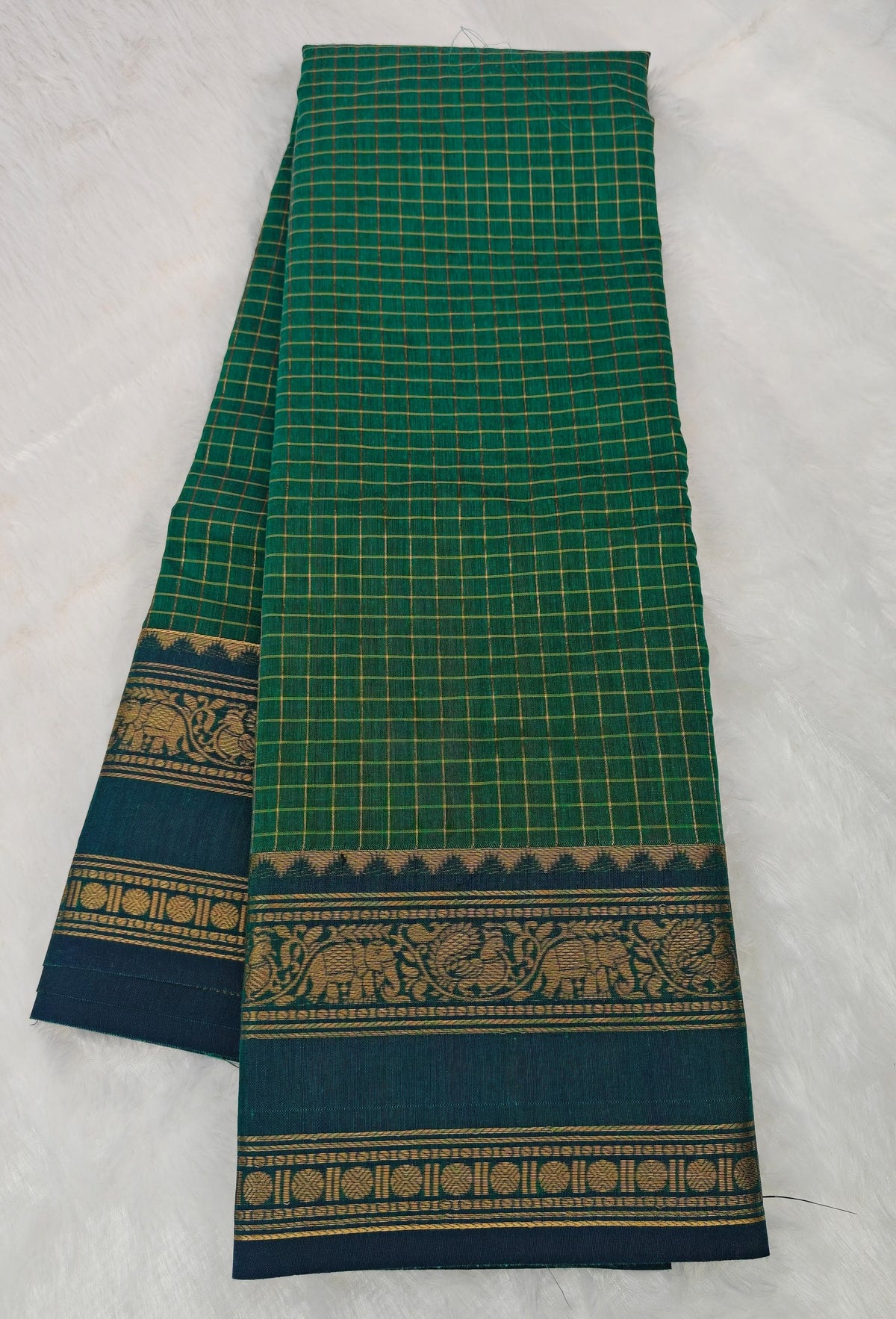 Kanchi Checked Cotton KCCS2