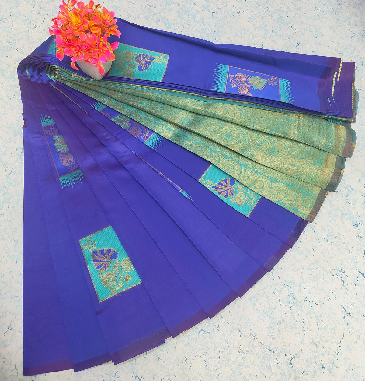 Kubera Soft  Meena Silk KSMS4