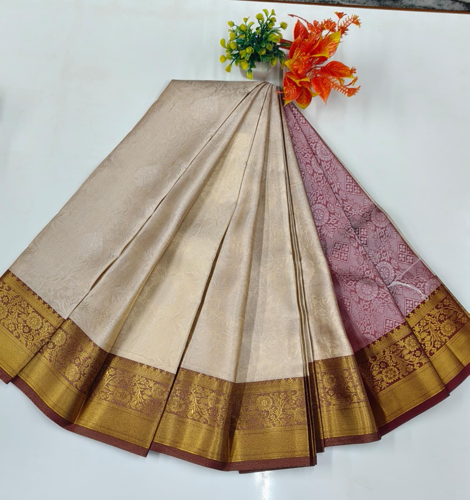 Kalyani Tissue Pattu Silk K03