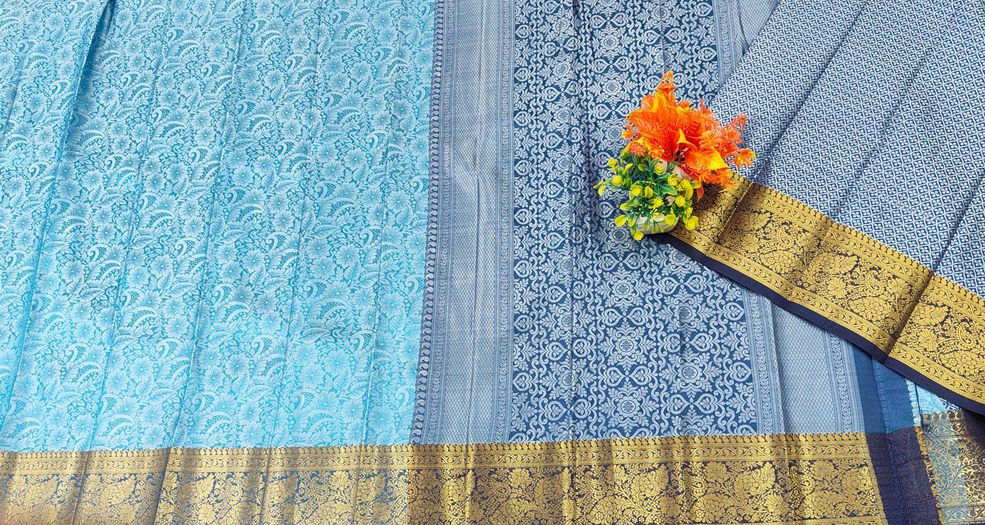 Kalyani Tissue Pattu Silk K01