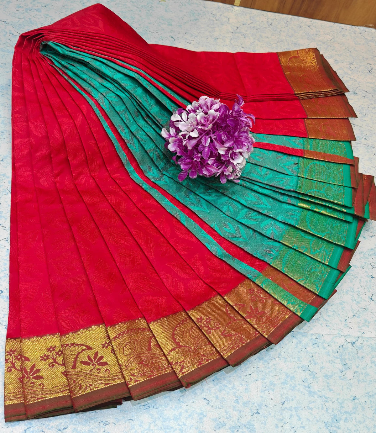Poonthamil Pattu Saree PTP01
