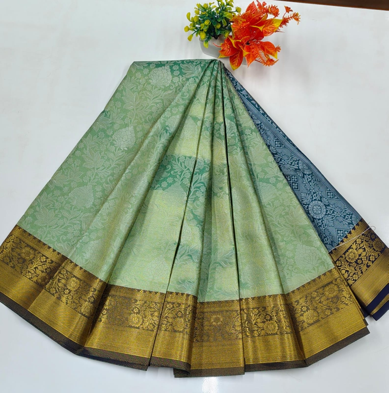 Kalyani Tissue Pattu Silk K06