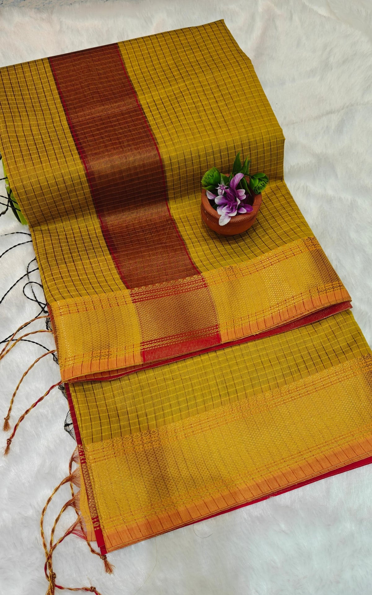 Maheswari Checked Cotton SPL MCCS6