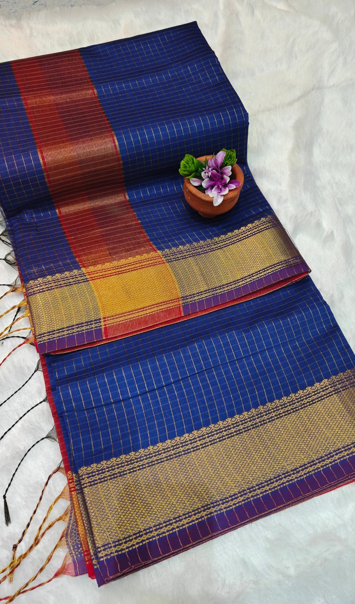 Maheswari Checked Cotton SPL MCCS1