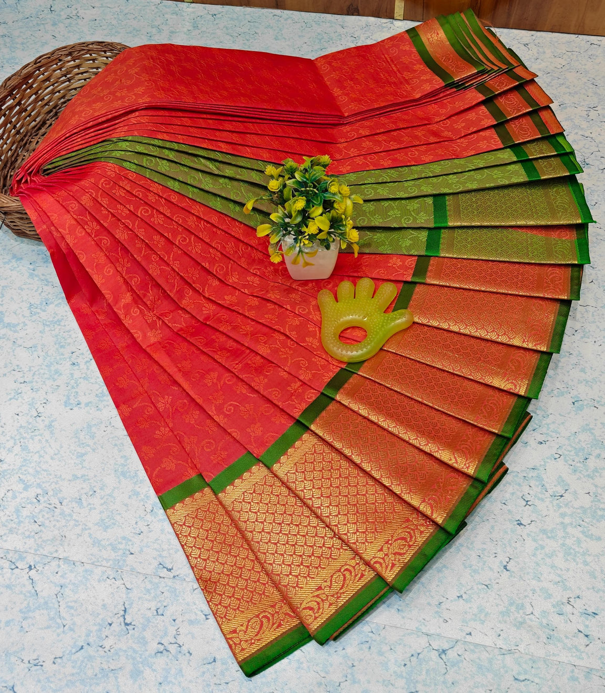 Poonthamil Pattu Saree PTP014